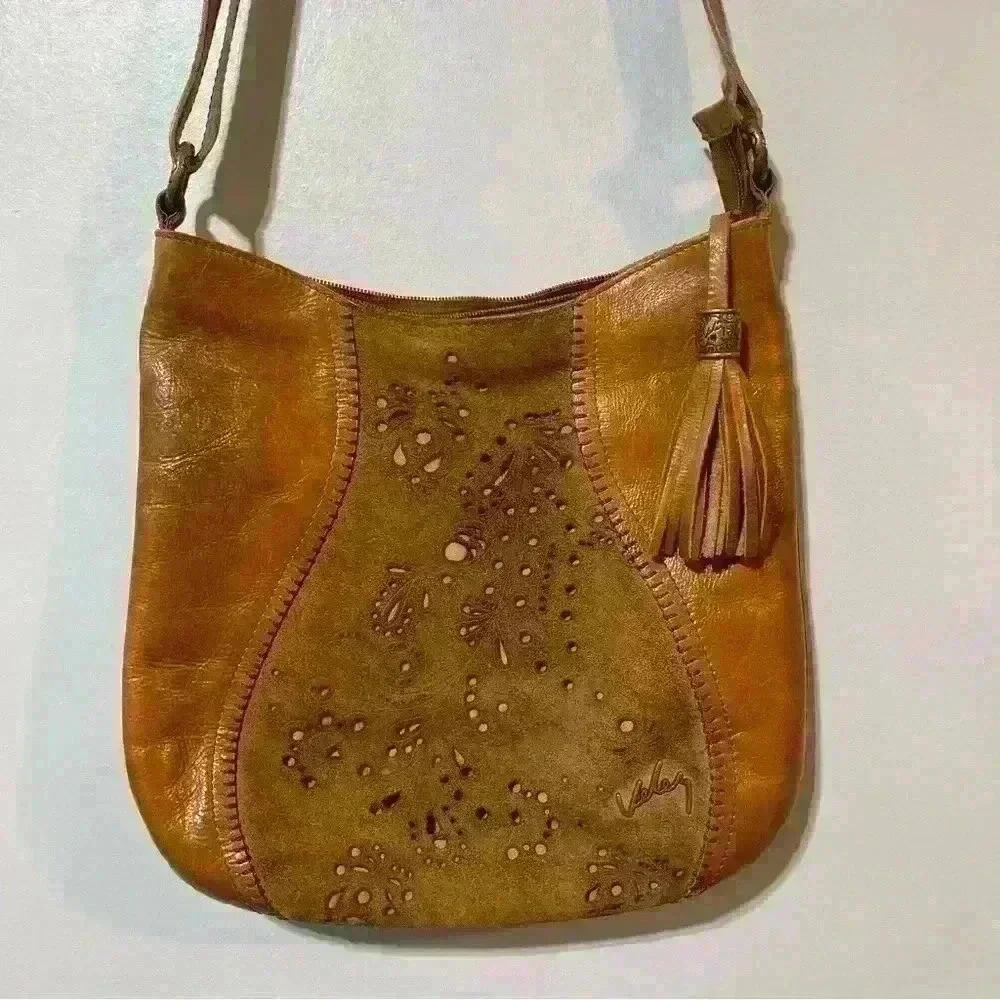 Velez Women's Genuine Colombian Leather Bag Boho Outdoor